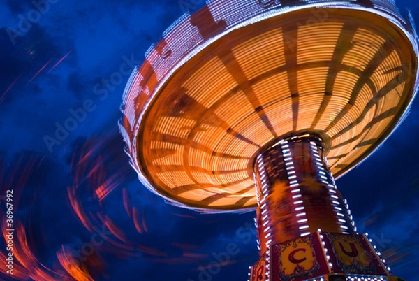 Obraz Chairoplane at the oktoberfest