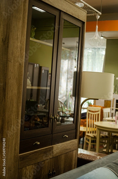 Fototapeta шкаф со стеклом