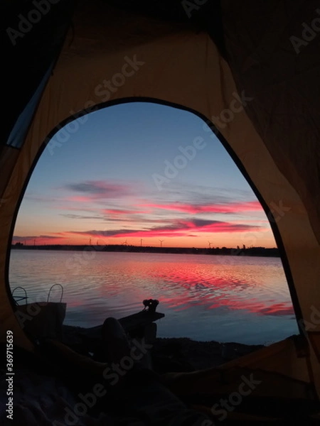 Obraz sunset over the sea