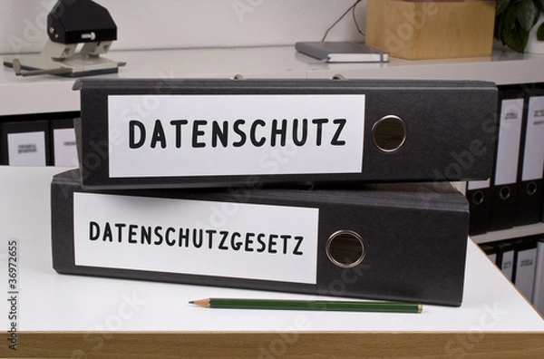 Fototapeta Datenschutz