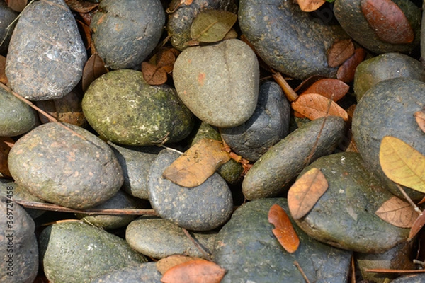 Fototapeta stones on the beach