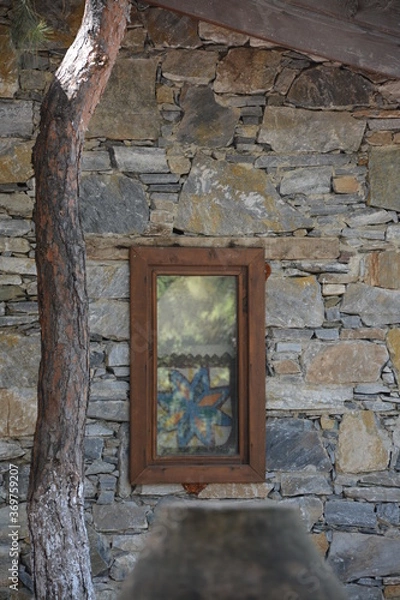 Obraz Old house window.