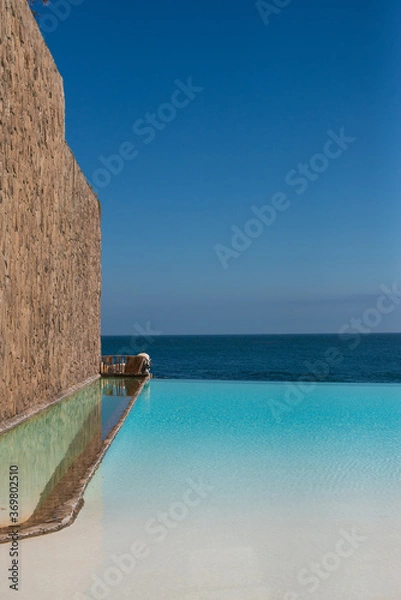 Fototapeta Pacific Ocean Infinity Pool 