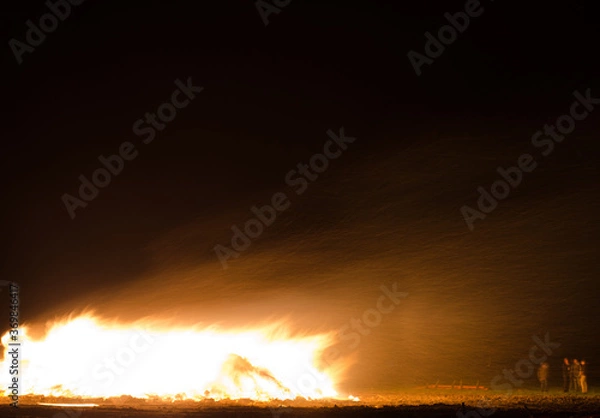 Fototapeta Bonfire