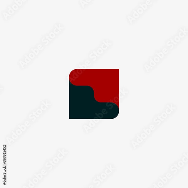 Fototapeta logo wallet with the concept of shaking hands