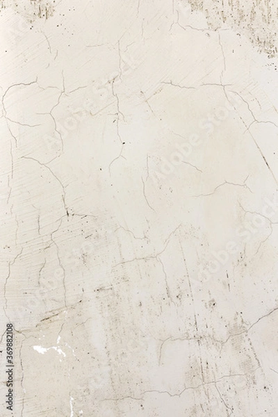 Obraz Abstract concrete, weathered with cracks and scratches. Great background or texture.