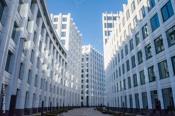 Obraz Landscape with office buildings