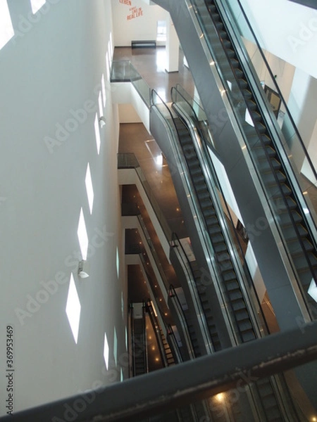 Obraz Rolltreppen im Dortmunder U