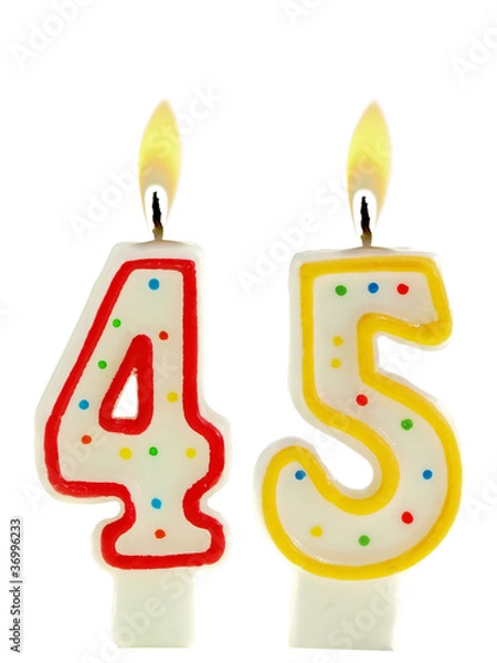 Fototapeta forty five