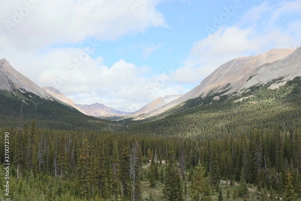 Obraz カナダのカナディアンロッキー、バンフ国立公園. ジャスパー国立公園