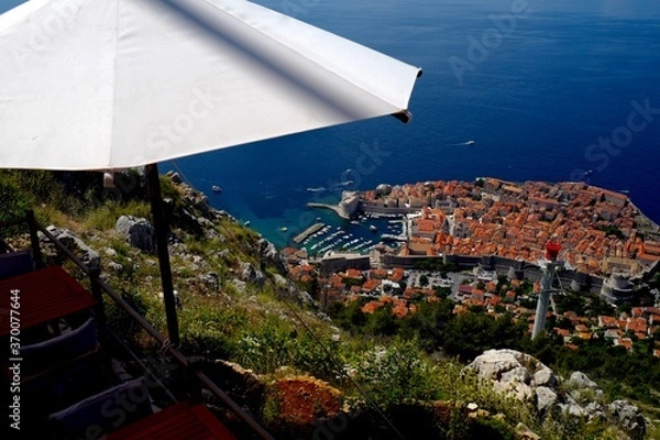 Obraz エストニアのカフェから