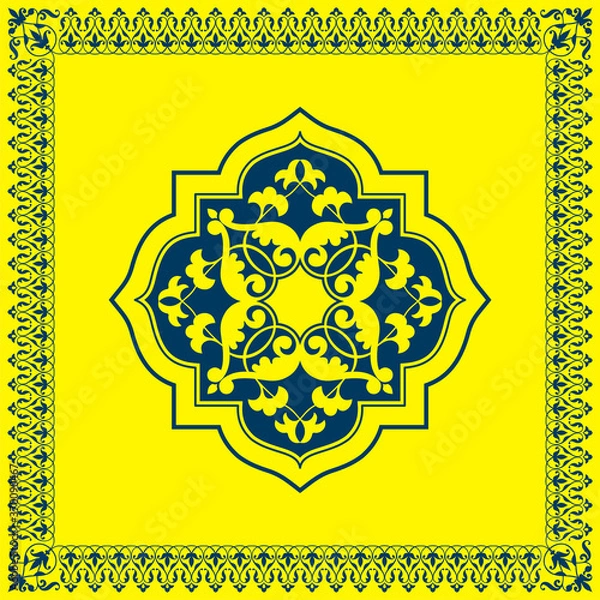 Fototapeta Vector arabic pattern ornament