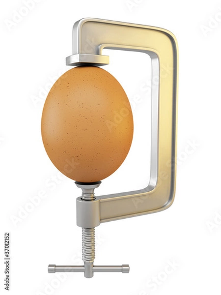 Obraz G clamp and egg