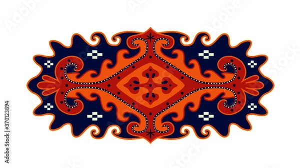 Fototapeta Caucasian carpet ornament