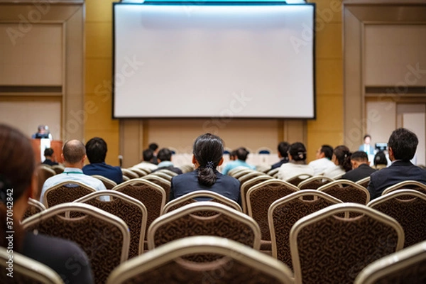 Fototapeta セミナーに参加する人々