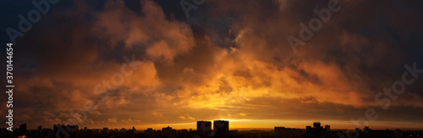 Obraz fire in the sky