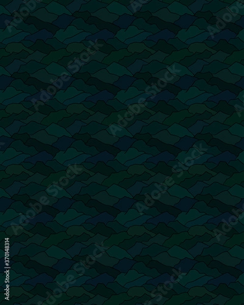 Fototapeta decorative mountains