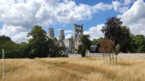 Obraz Jumieges abbey