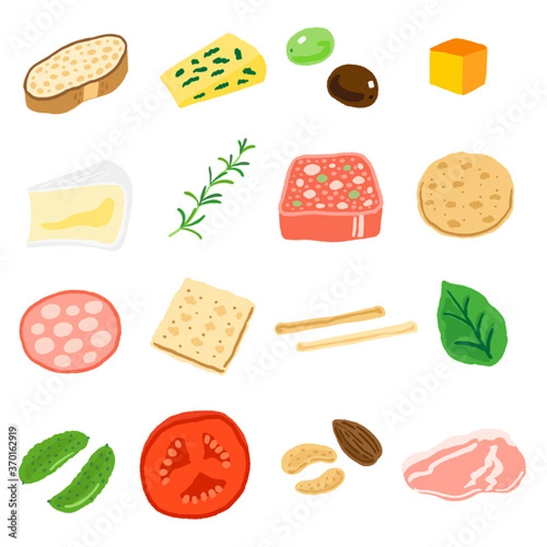 Obraz 洋風おつまみのセット