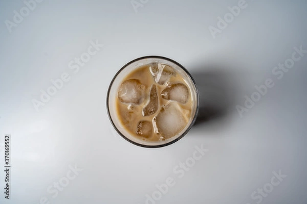 Fototapeta カフェオレ俯瞰