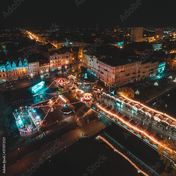 Obraz Jarmark świąteczny