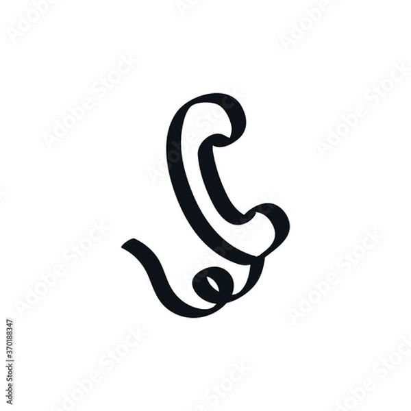 Fototapeta Phone icon set. Connection vector collection.