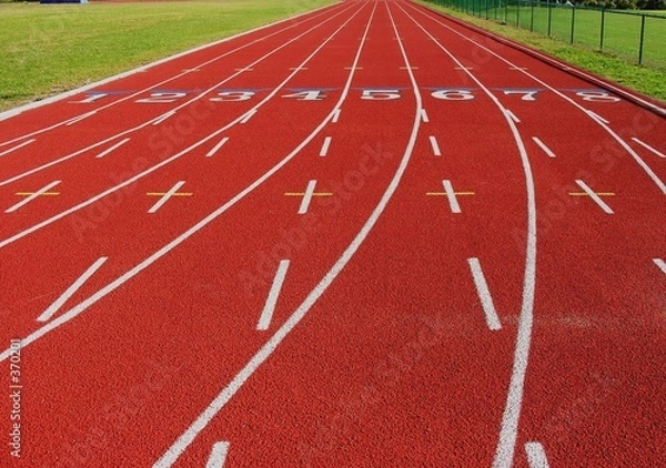 Obraz running track