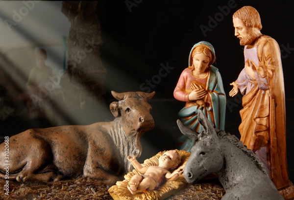 Obraz Presepe in grotta