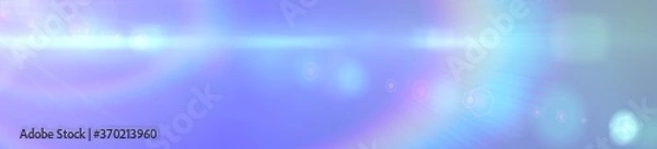 Obraz Optical lens flare on  multi color light backdrop