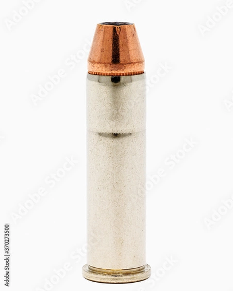 Obraz bullet on white background
