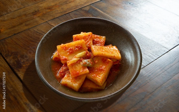 Obraz 한국 전통김치 깍두기