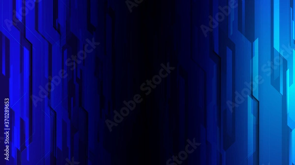 Fototapeta Abstract Geometric Technology Hi-tech Futuristic Digital concept Background. Vector Illustration