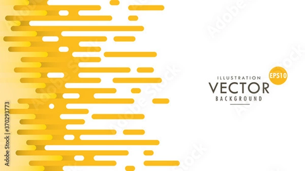 Obraz vector abstract mustard rounded lines halftone transition Background illustration. Wallpaper Publication Presentation