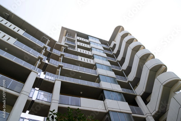 Obraz 新しい団地の風景　千葉県船橋市　日本