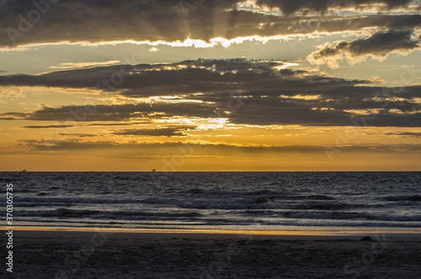 Obraz sunset over the sea