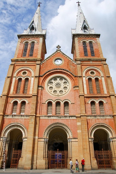 Fototapeta Notre-Dame de Saïgon