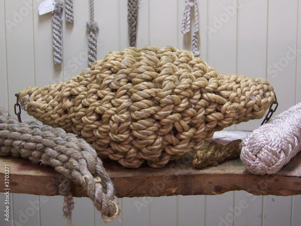 Obraz Ropes made into shapes