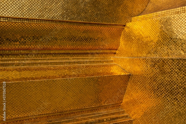 Obraz Gold metal background