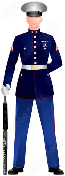 Obraz Marine Honor Guard