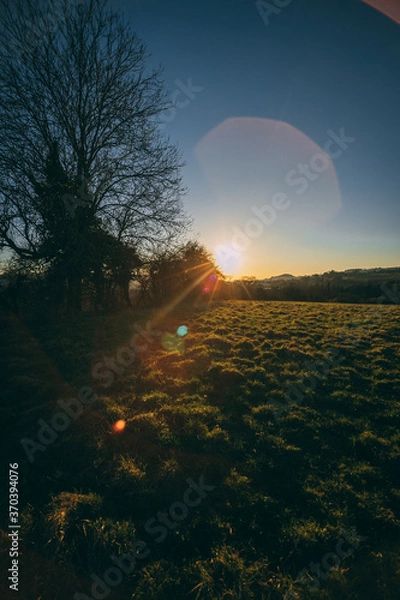 Obraz Cotswold sunset