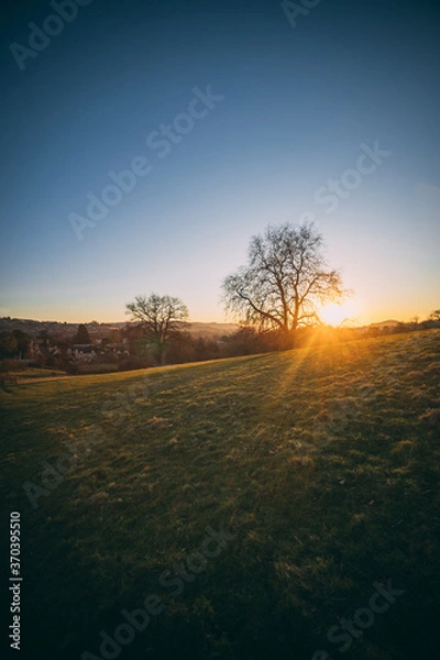 Obraz cotswold sunset