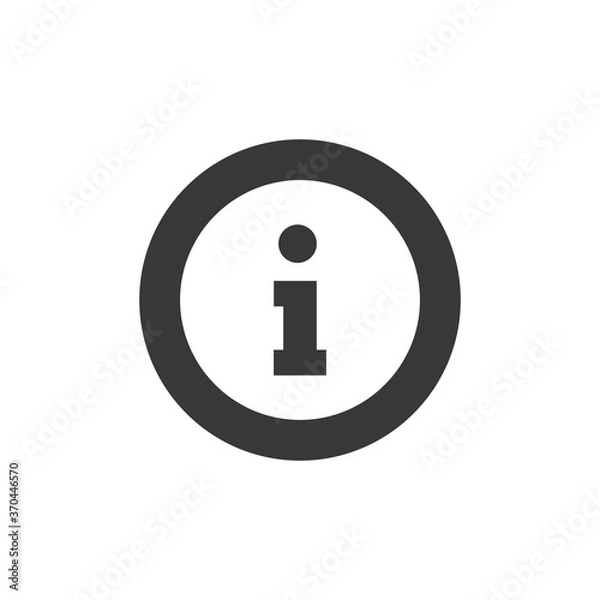 Obraz info icon logo