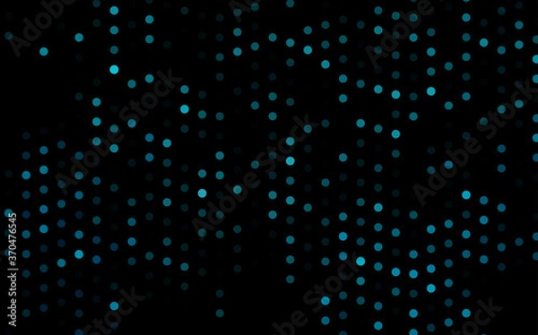 Fototapeta Dark BLUE vector layout with circle shapes.