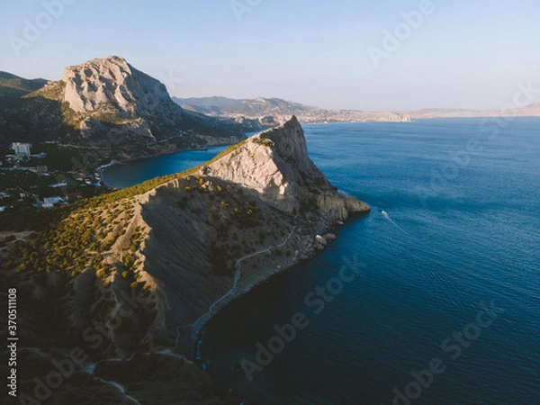Obraz Crimean landscape from a bird's eye view