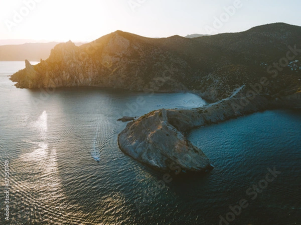 Obraz Crimean landscape from a bird's eye view