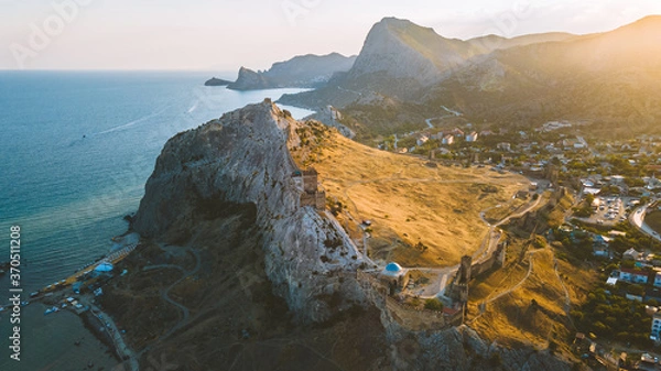 Obraz Crimean landscape from a bird's eye view