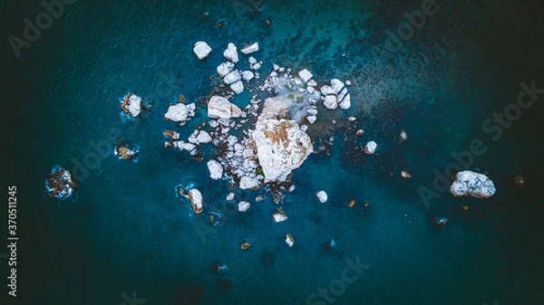 Obraz Crimean landscape from a bird's eye view