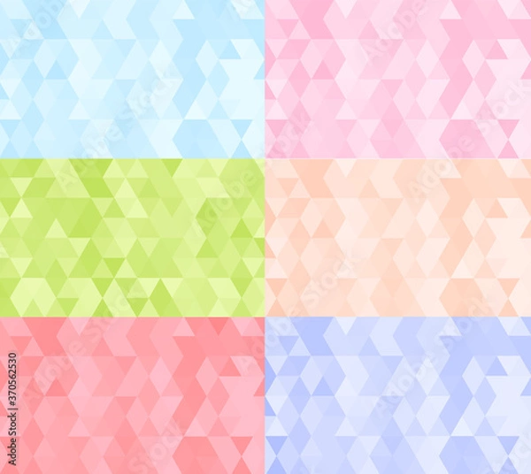 Fototapeta タイル　パターン　セット