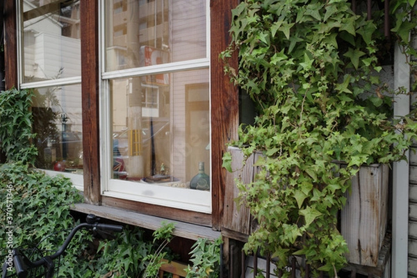 Obraz 古民家カフェの店構え