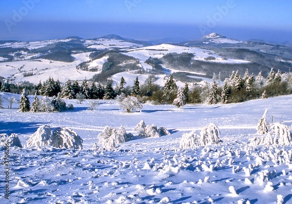 Obraz Winter in der Rhön